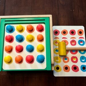 Lovevery The Investigator Play Kit Match and Tap Hammer Box Montessori Wood Toy